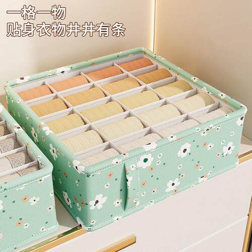 Storage box, underwear storage drawer, compartment box