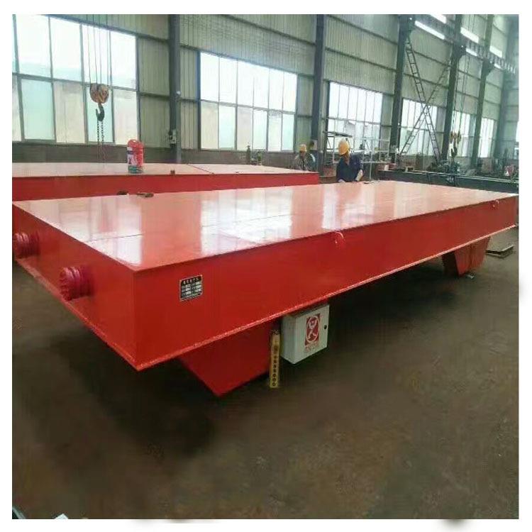 供应 低压轨道平板车 电动轨道地平车 小型手推平板车