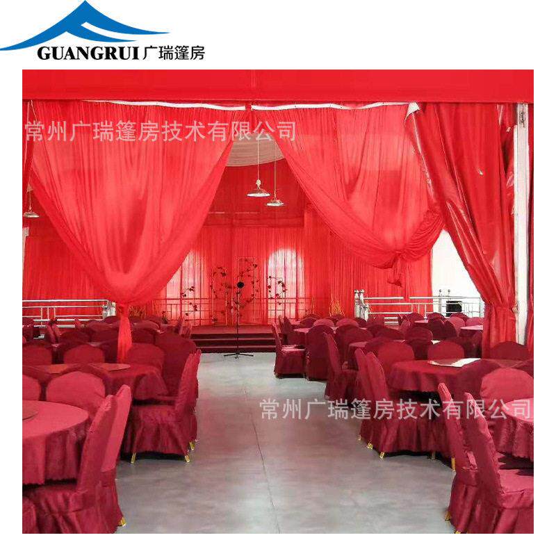 婚礼铝合金体育篷房篮球足球场羽毛球篷房大型户外赛事活动蓬房