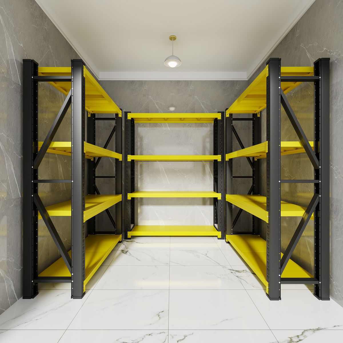 炎恩货架仓储轻型重型储物库房仓库铁置物架展示架家用批发仓储