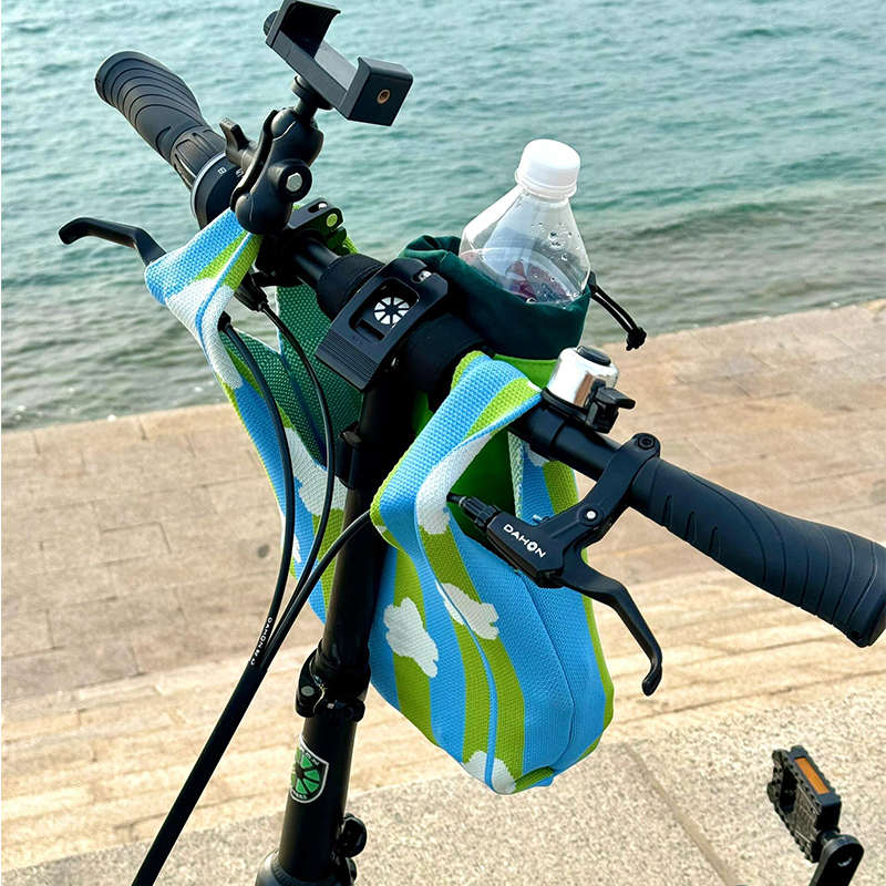 前公路备拎包针织梁包前车挂包头包自行车包配件车骑行装便携口袋