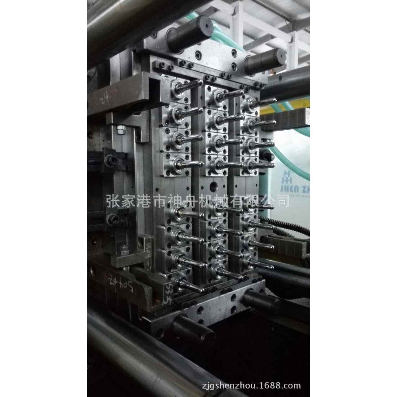 张家港供应24腔500毫升矿泉水瓶胚 瓶盖注塑机及模具