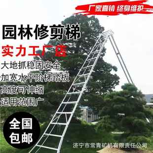 果木花卉售210626園林修剪A字梯 7米角園梯 家用小工型三林綠化程