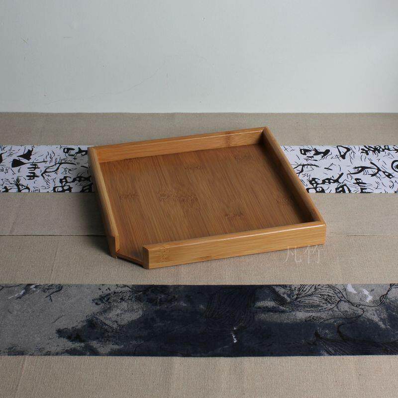 分茶盘竹制普洱茶盘全竹赏茶盘孟宗竹功夫茶具