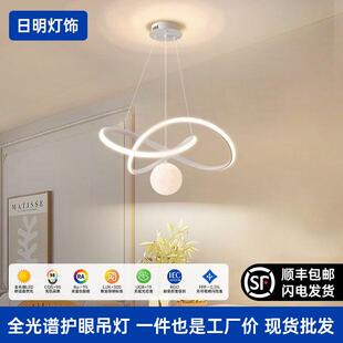 客厅灯大厅主灯奶油风南瓜北欧简约现年中山吸顶灯具厂家