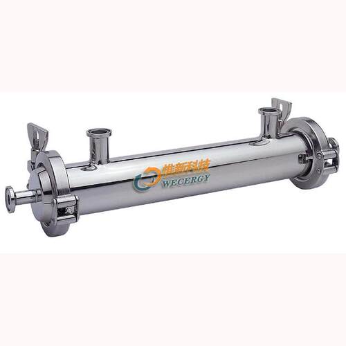 微型壳管式换热器316L不锈钢卫生级单管板冷凝器