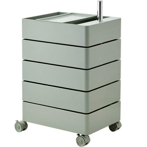 塑料桌下可移动旋转床头收纳柜推车ins边几储物边柜抽屉零食柜子