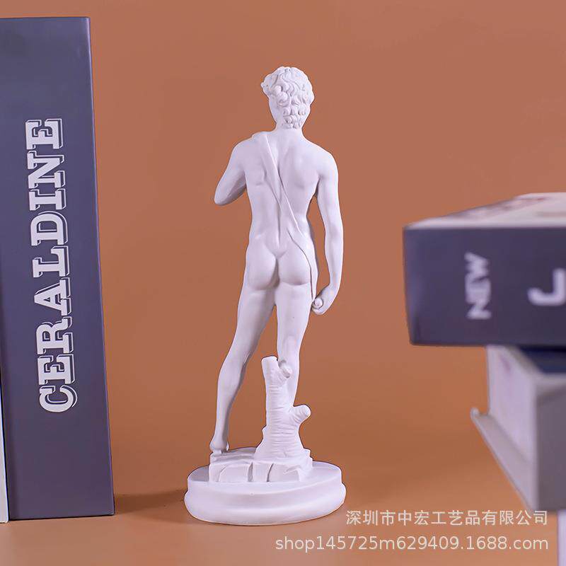 David大卫全身树脂人物模型摆件美术教具绘画素描头像人像雕塑