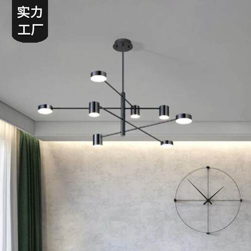 跨境北欧led枝形吊灯创意个性客厅后现代简约卧室餐厅灯吊灯中山