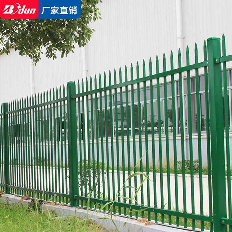 博盾厂家直销金属护栏锌钢栅栏花园栏杆施工防护栏工厂庭院围墙栏