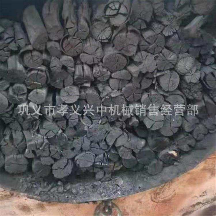 杉树木条炭化炉废旧板材炭化设备新型气流式干馏制炭机
