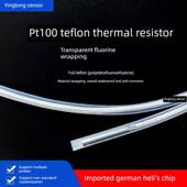 电镀铁氟龙热电偶 温度传感器PT100铂电阻电镀厂防腐蚀耐酸碱探头