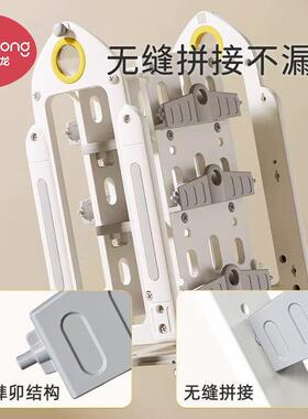 曼龙儿童书VHH架家收纳架旋转架一体落地柜置书物用玩具盒宝宝绘