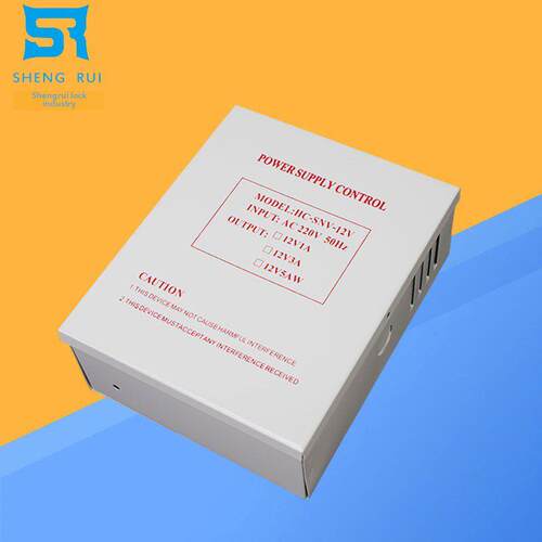 门禁锁后备电源UPS电源12V3A 5A门禁电源箱电子锁控制器12v稳压器