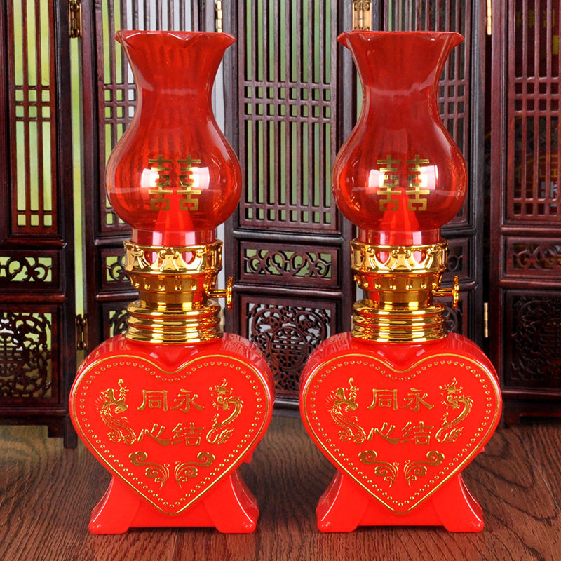 结婚子孙灯婚礼喜灯婚房布置台灯陪嫁长明灯一对乔迁新居进火灯