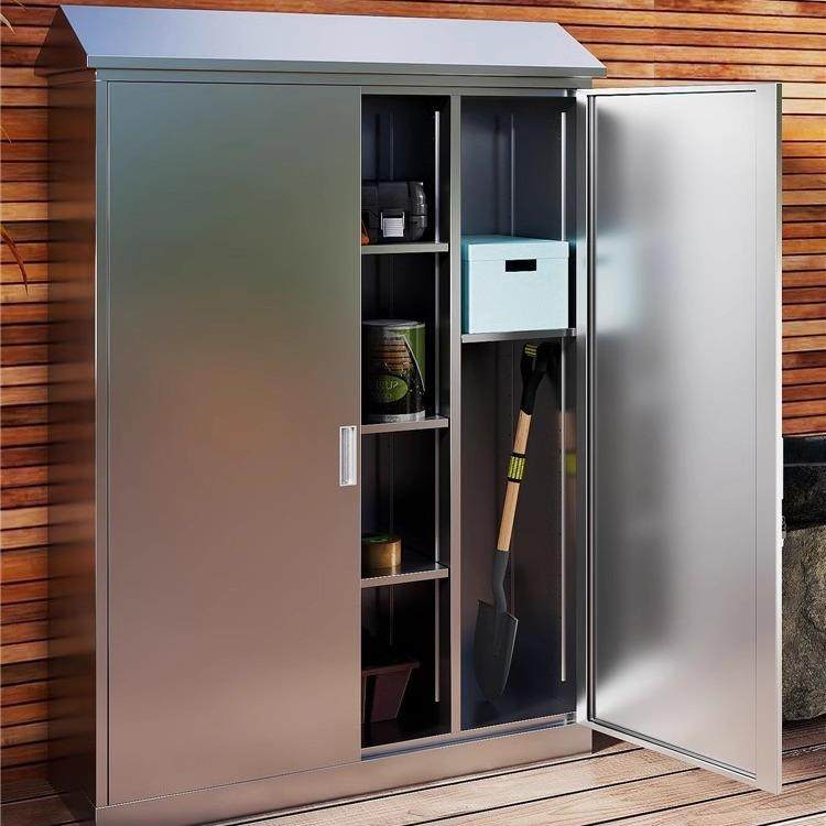 简易304不锈钢户外阳台储物收纳柜庭院收纳多层大容量室外储物柜,五金/工具,颗粒机,淘宝优惠券,粉丝福利购,淘宝优惠卷