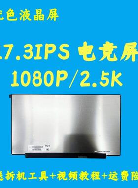 暗影精灵8plus 2K165HZ 笔记本屏幕 NE173QHM-NY1/NY2/NY5 京东方