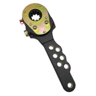 10齿手动调整臂结构：锁止套、梅花套、六角双弹