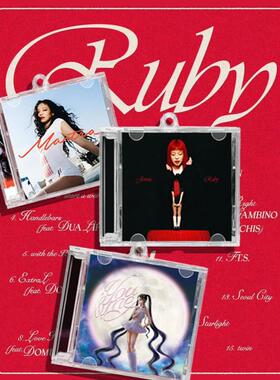 jennie新专辑ruby迷你cd盒nfc感应播放歌曲包包挂件应援个性互粉