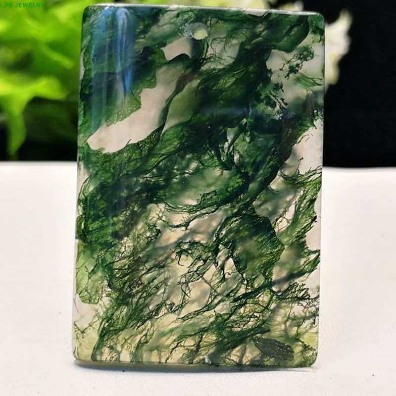 批发水草玛瑙玉石安无事牌子挂件玛瑙玉器吊坠玉佩