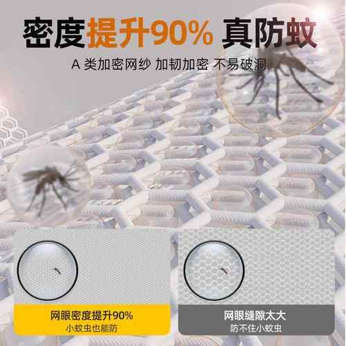 卧蚊帐可挂小风扇吊扇童床蒙包古折叠免CKhBL/pd安装便携婴儿防摔