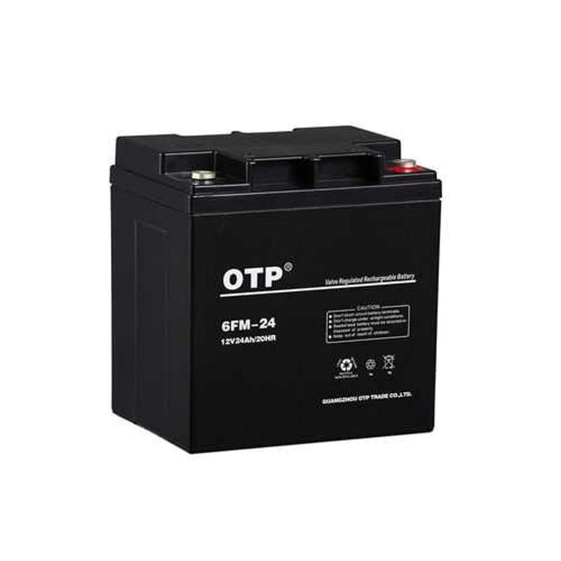 铅酸免维护蓄电池 APC专用蓄电池 OTP 6FM-24 12V24AH 全国免邮