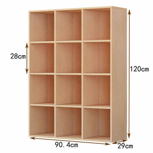 书架书柜格子柜子收纳柜现代简约储物柜自由组合客厅落地置物架