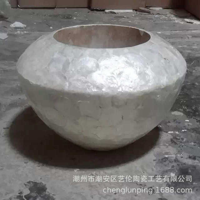 金色小巧圆盆玻璃钢落地大花瓶花器干花插花摆件 客厅酒店装饰品,鲜花速递/花卉仿真/绿植园艺,花盆,淘宝优惠券,粉丝福利购,淘宝优惠卷