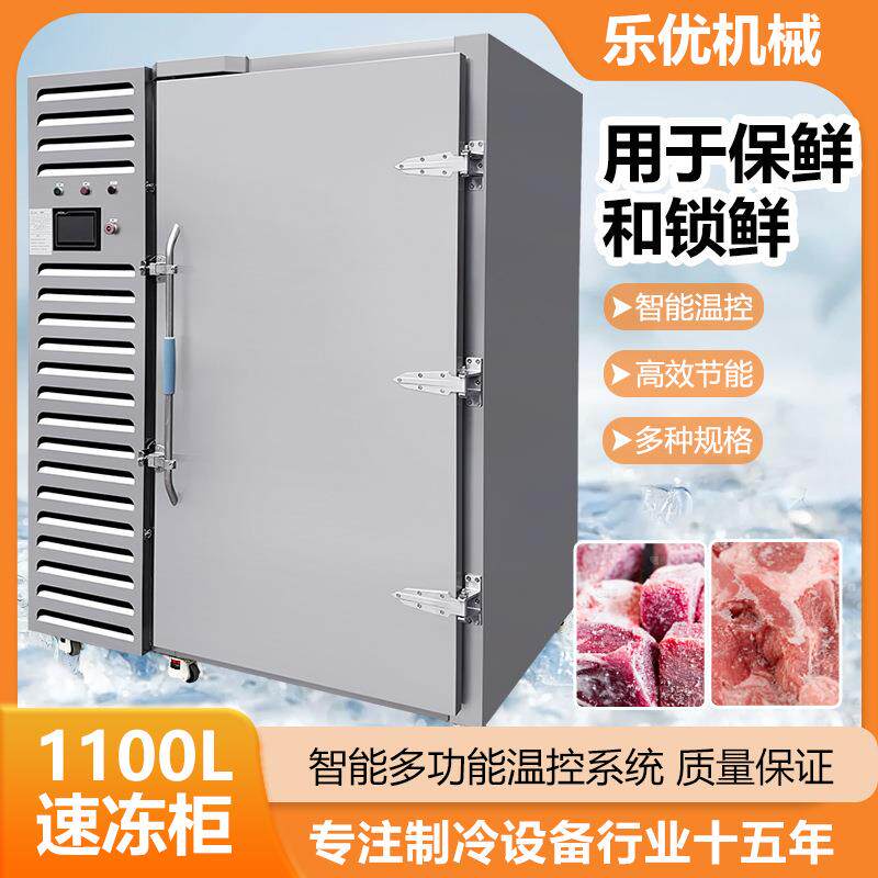 潮州狮子头快速冷冻箱柜式超低温大型速冻机土豆红薯速冻柜
