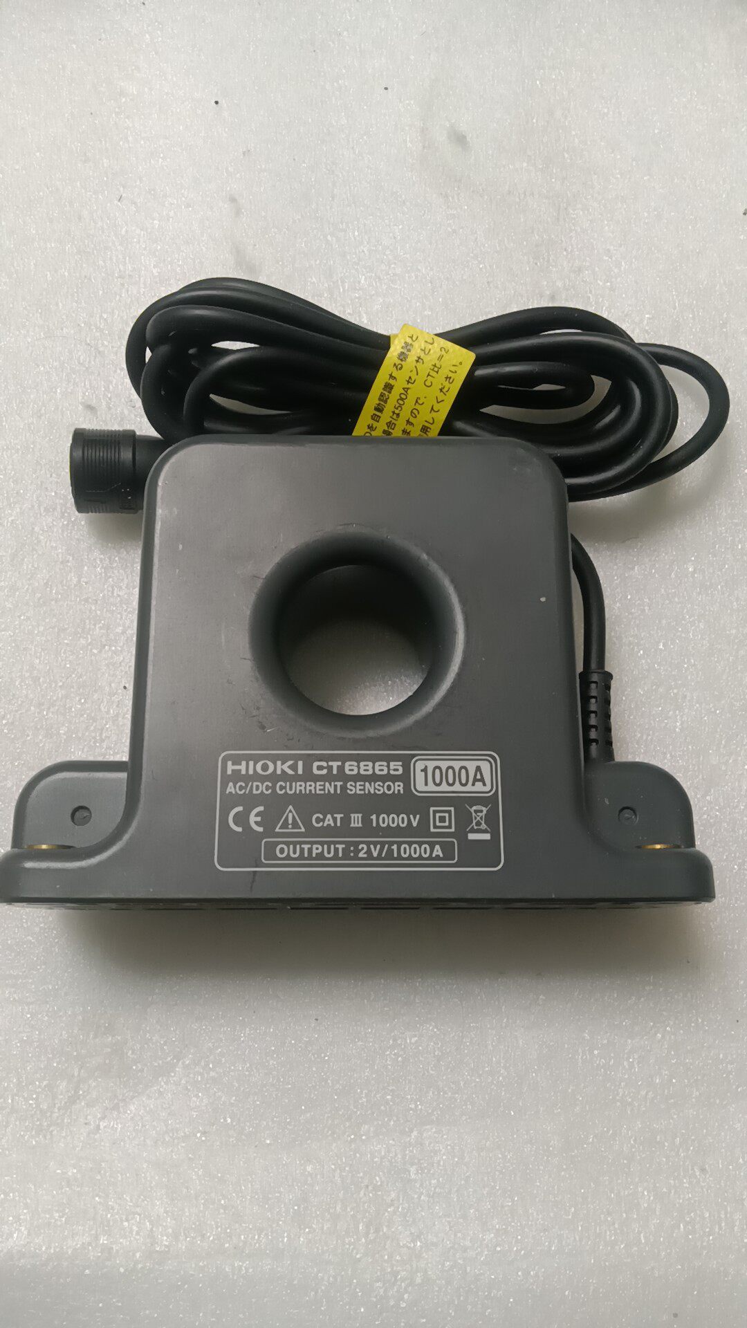 闲置HIOKI CT6865电流互感器，传感器  有划痕