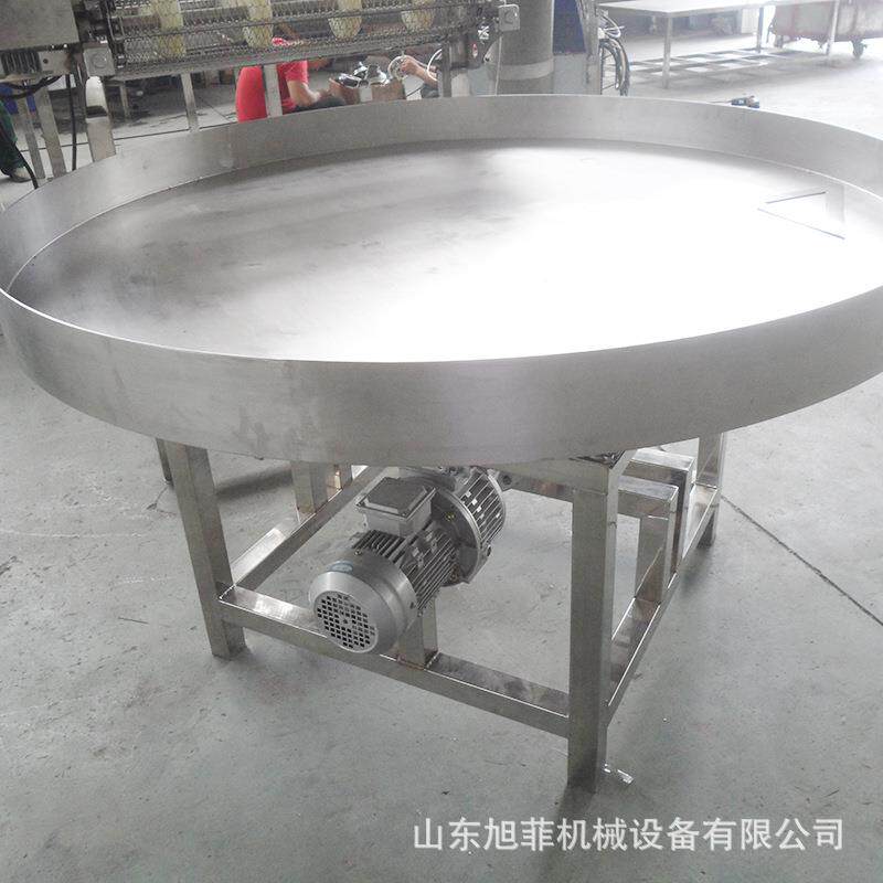 厂家直供不锈钢接料工作台304不锈钢工作案台接料圆盘
