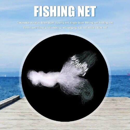 Three Layer Outdoor Fishing Net Fish Trap Network Crucian