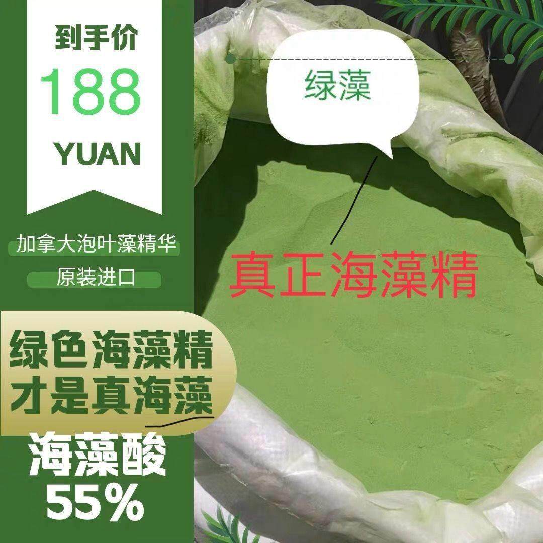 正品酶解绿色海藻精有机肥水溶肥强生根肥增绿叶面肥冲施肥海藻精
