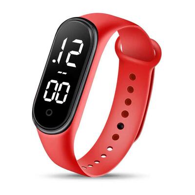 Electronic Watch Kids LED Digital Sports Watch Waterproof Fa