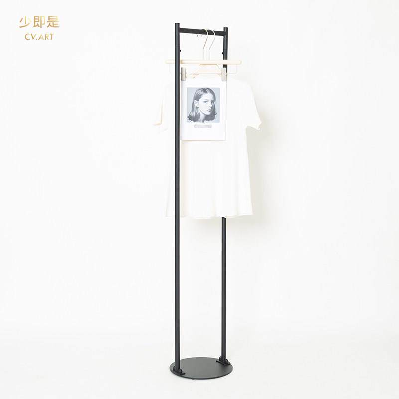 服装店示架艺服装CV1002架正窄挂展架货架缝铁挂衣架陈列侧挂落地