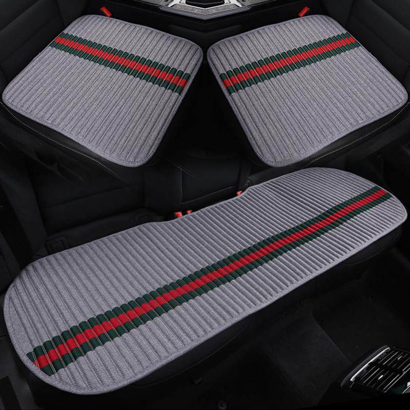 无靠背防滑单片汽车座垫夏季透气亚麻凉垫坐垫三件套后排四季通用,汽车用品/电子/清洗/改装,通用座套/座垫,淘宝优惠券,粉丝福利购,淘宝优惠卷