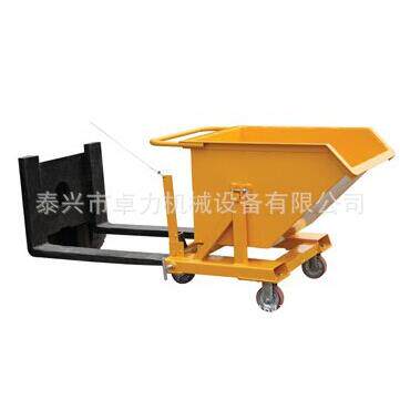 厂家叉车，手推两用物料斗