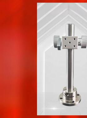 Z轴手动滑台升降滑台ZKB20-300-210简易调整组件光学微调滑台支架