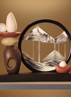 创意时来运转摆件钥匙收纳入户玄关客厅电视柜装饰品家居乔迁礼物