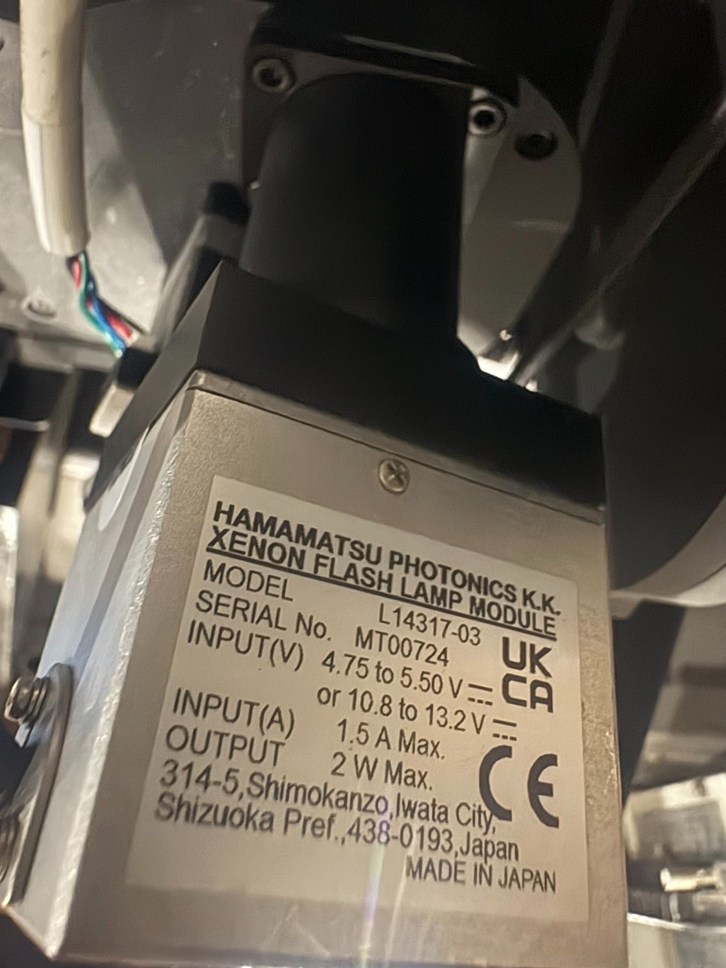 滨松氙灯L14317-03 议价出