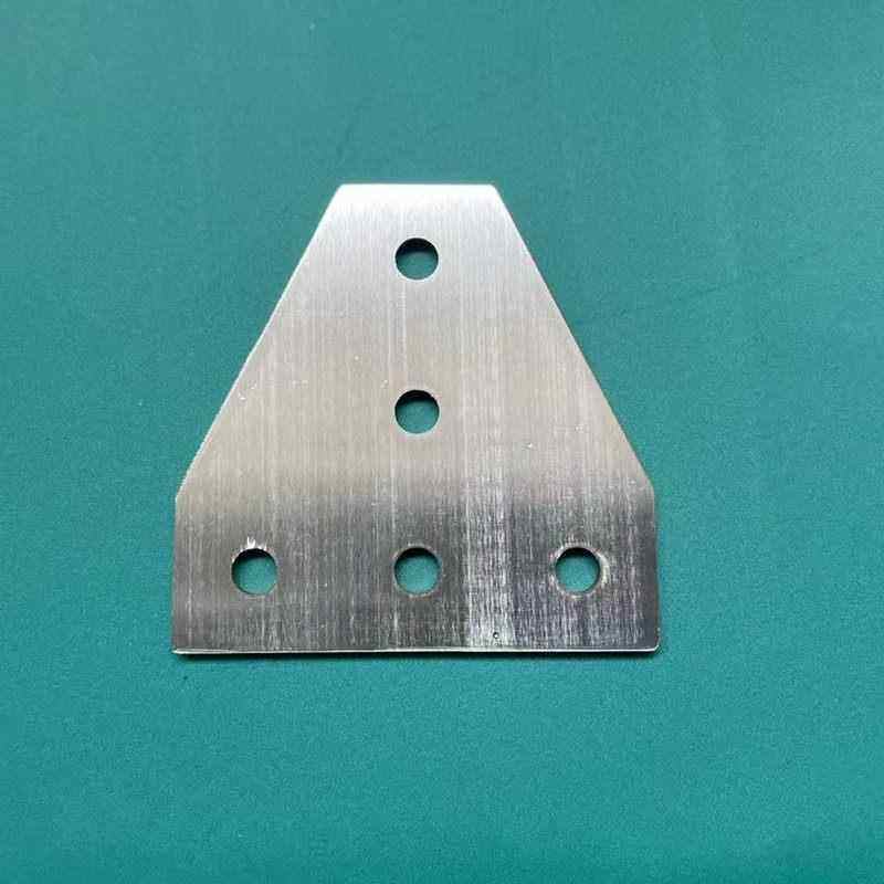 需定制304不锈钢L型T型连接件/20/30/40/45/铝型材配件直角固定片