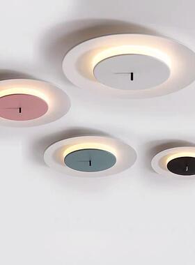 UFO吸顶灯圆形现代简约大气家用创意个性儿童房灯北欧卧室led灯具