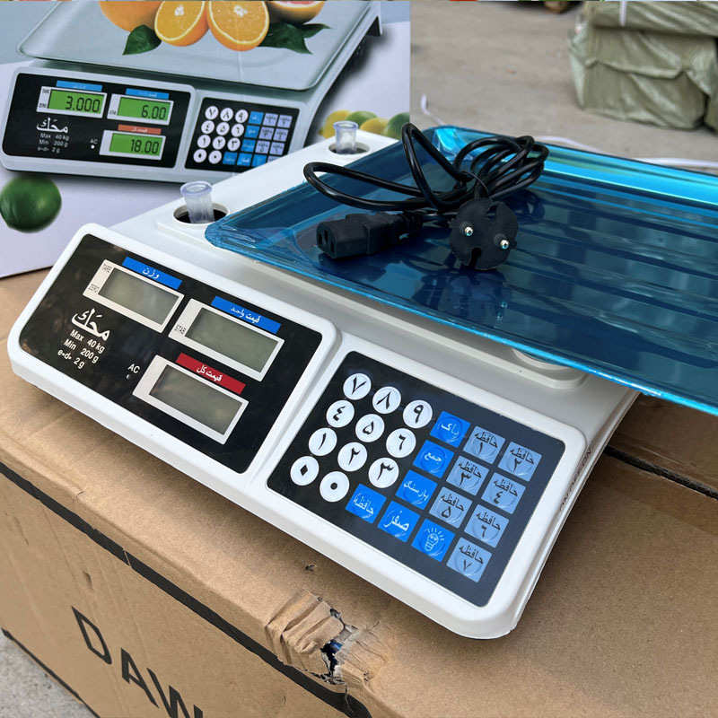 重商用40kg计数克重超市称重水果电子秤秤外贸计价称称精度秤计价