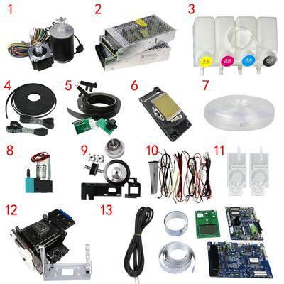 单头i3200改装板卡配件套装写真机XP600DX5喷头主板打印机