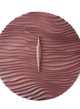 现代简约圆形个性3D立体木雕装饰画客厅餐厅沙发背景墙抽象装置画