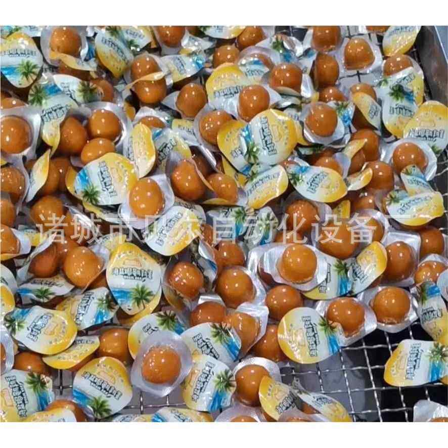 鸭ODE蛋双面装拉包装机，卤蛋抽真包伸装机，鹌鹑蛋包机设空备工