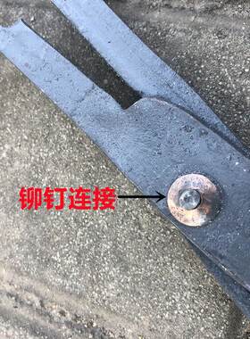 家用火钳垃圾夹拾物器手工铁钳烧烤炭钳取物器烤烧饼钳
