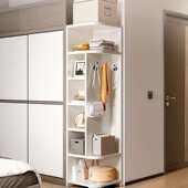 角柜转角柜墙角柜子三角拐角客厅卧室靠墙书架收纳置物架落地边柜