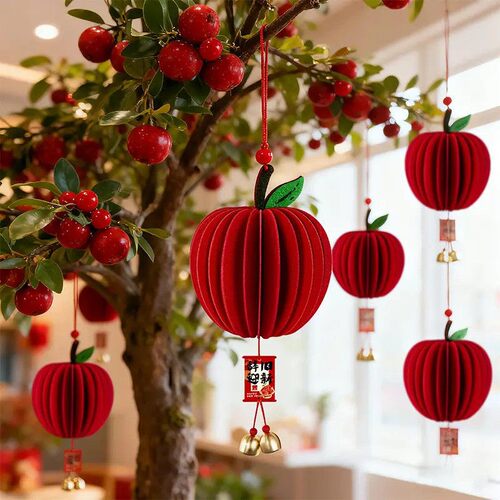 春节葫芦挂件氛围布置2026马年新款新年店铺室内过年气氛装扮布置