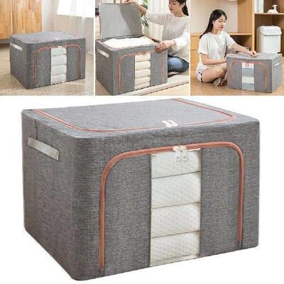 Quilt Blanket Closet Clothing Organizer 24L Capacity